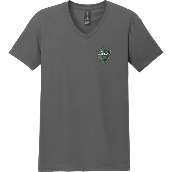 Lansing Spartans Softstyle V-Neck T-Shirt