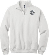 NJ Jets NuBlend 1/4-Zip Cadet Collar Sweatshirt