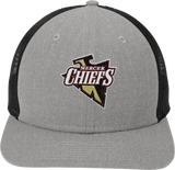 Mercer Chiefs New Era Snapback Low Profile Trucker Cap