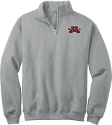 Mercer Arrows NuBlend 1/4-Zip Cadet Collar Sweatshirt