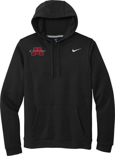 Mercer Arrows Nike Club Fleece Pullover Hoodie