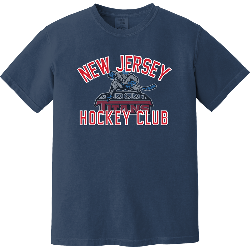 NJ Titans Heavyweight Ring Spun Tee