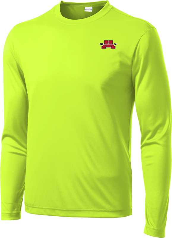 Mercer Arrows Long Sleeve PosiCharge Competitor Tee