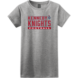 JFK Knights Football Softstyle Ladies' T-Shirt