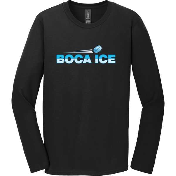 Boca Barracudas Softstyle Long Sleeve T-Shirt