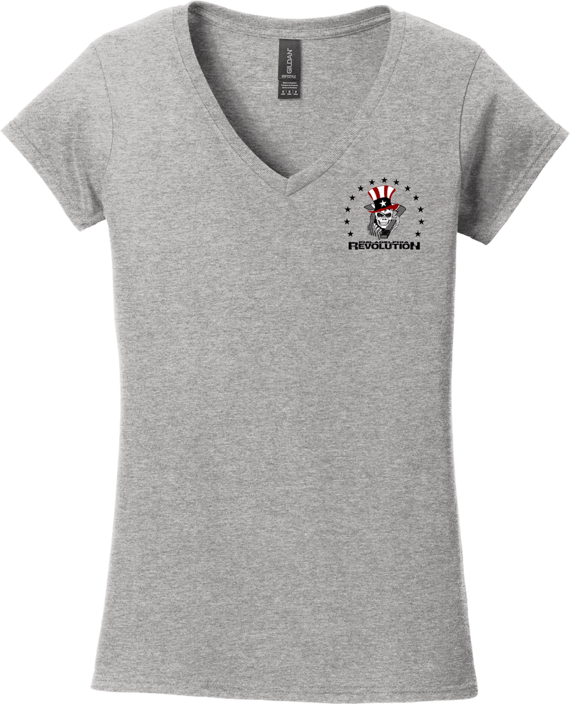 Phila Revolution Softstyle Ladies Fit V-Neck T-Shirt