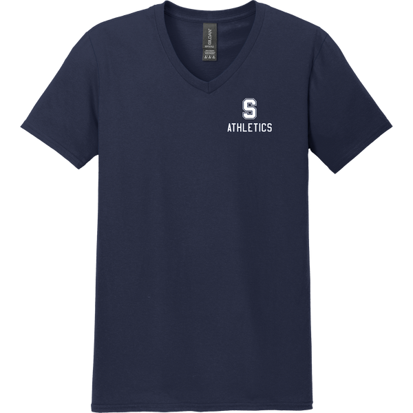 Midd South Athletics Softstyle V-Neck T-Shirt