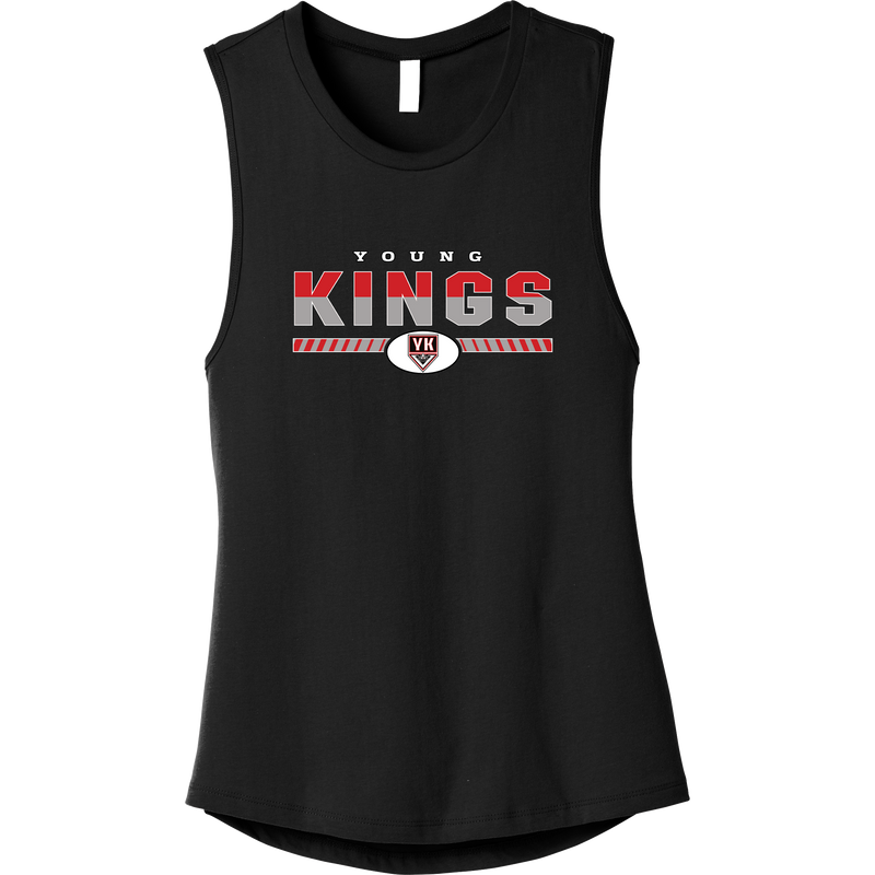 Young Kings Womens Jersey Muscle Tank