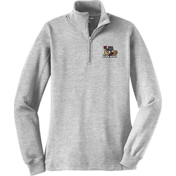 Dupage Black Bears Ladies 1/4-Zip Sweatshirt