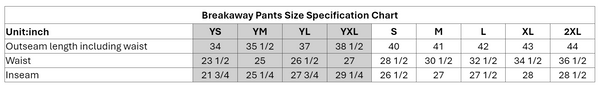 Kensington Valley Renegades Breakaway Youth Jogger Pants
