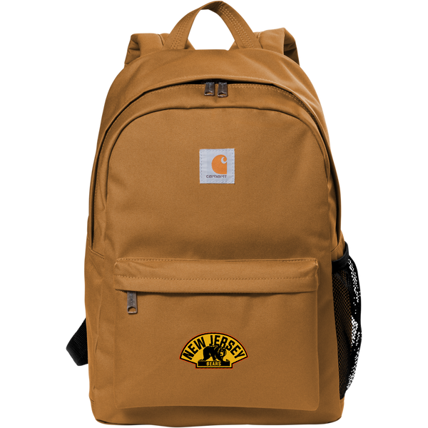 NJ Bears Carhartt Canvas Backpack