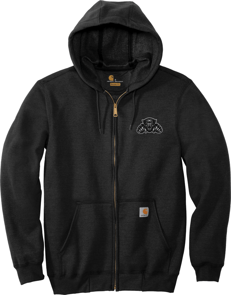 Igloo Jaguars Carhartt Midweight Hooded Zip-Front Sweatshirt