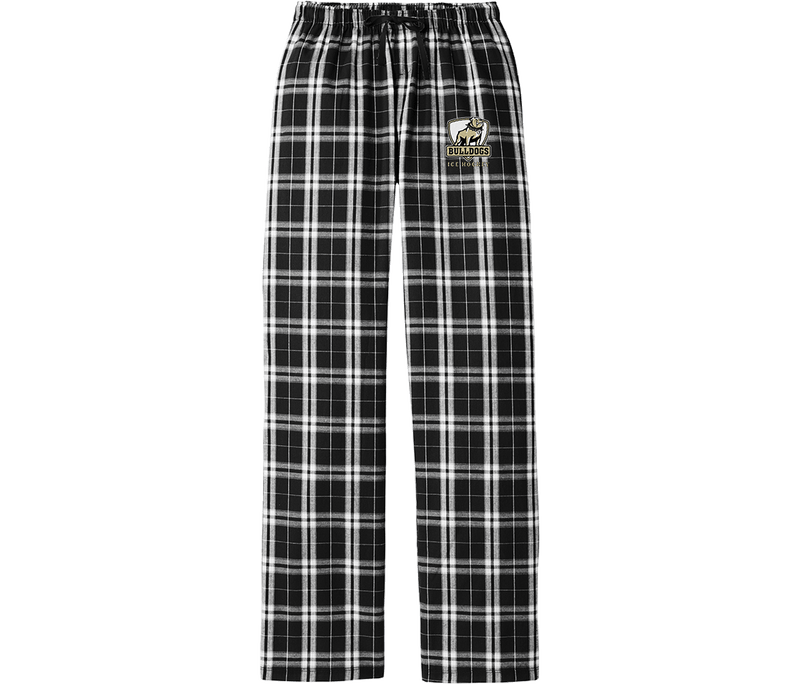 HVM Bulldogs Women's Flannel Plaid Pant