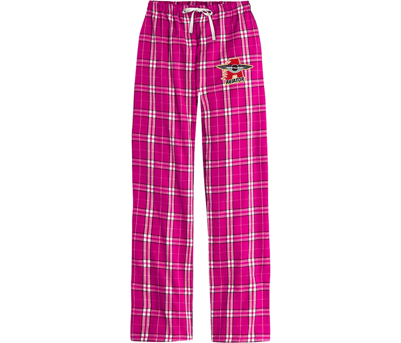 NY Aviators Women's Flannel Plaid Pant