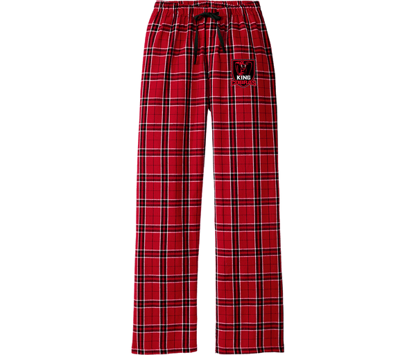 King Cobras Women's Flannel Plaid Pant