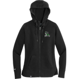 Atlanta Madhatters New Era Ladies French Terry Full-Zip Hoodie