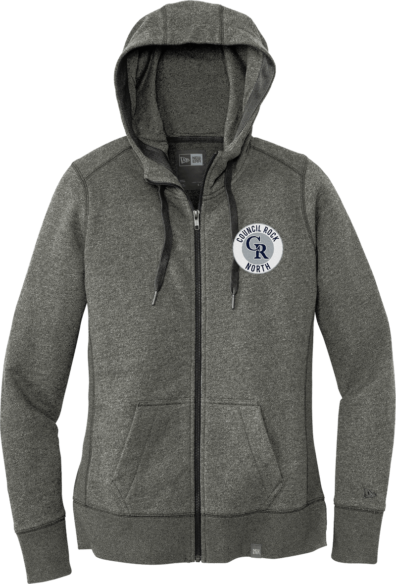 Council Rock North New Era Ladies French Terry Full-Zip Hoodie