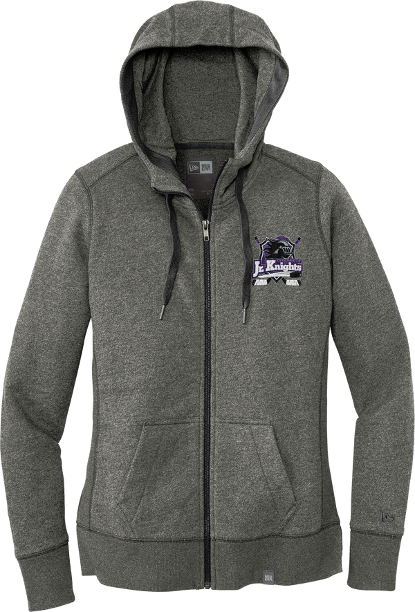 Old Bridge Jr. Knights New Era Ladies French Terry Full-Zip Hoodie