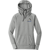 Mid-State Mustangs New Era Ladies Tri-Blend Fleece Pullover Hoodie