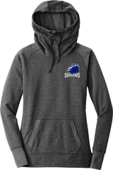 Brandywine Outlaws New Era Ladies Tri-Blend Fleece Pullover Hoodie