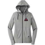 Philadelphia Resistance New Era Ladies Tri-Blend Fleece Full-Zip Hoodie