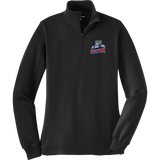 CT Wolfpack South Ladies 1/4-Zip Sweatshirt