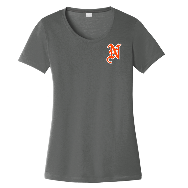 Midd North Hockey Ladies PosiCharge Competitor Cotton Touch Scoop Neck Tee