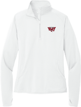 York Devils Ladies Sport-Wick Stretch 1/4-Zip Pullover