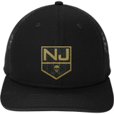 NJ Raiders New Era Snapback Low Profile Trucker Cap