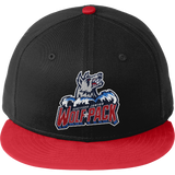 Hartford Jr. Wolfpack New Era Flat Bill Snapback Cap