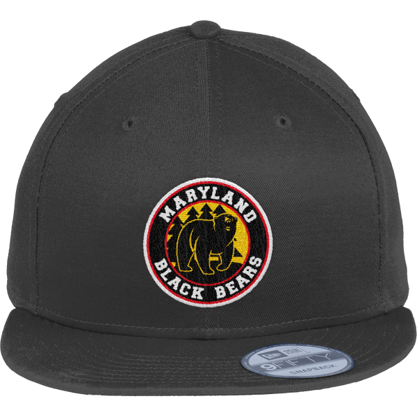 Maryland Black Bears New Era Flat Bill Snapback Cap