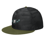 Brooklyn Aviators New Era Camo Flat Bill Snapback Cap