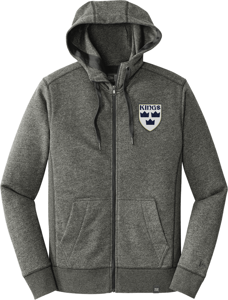 North Jersey Kings New Era French Terry Full-Zip Hoodie