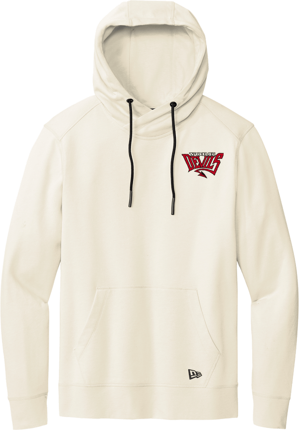 York Devils New Era Tri-Blend Fleece Pullover Hoodie