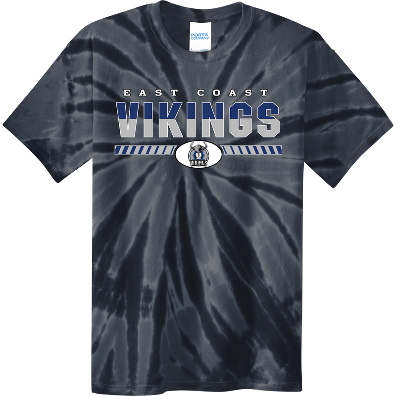 East Coast Vikings (Ladies) Youth Tie-Dye Tee