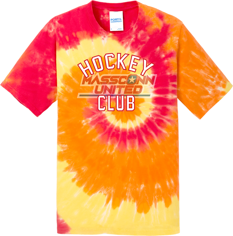 Mass Conn United Youth Tie-Dye Tee