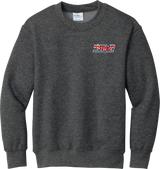 Mass Conn United Youth Core Fleece Crewneck Sweatshirt