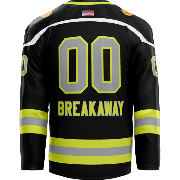 Philly Fire Youth Goalie Sublimated Jersey - Black