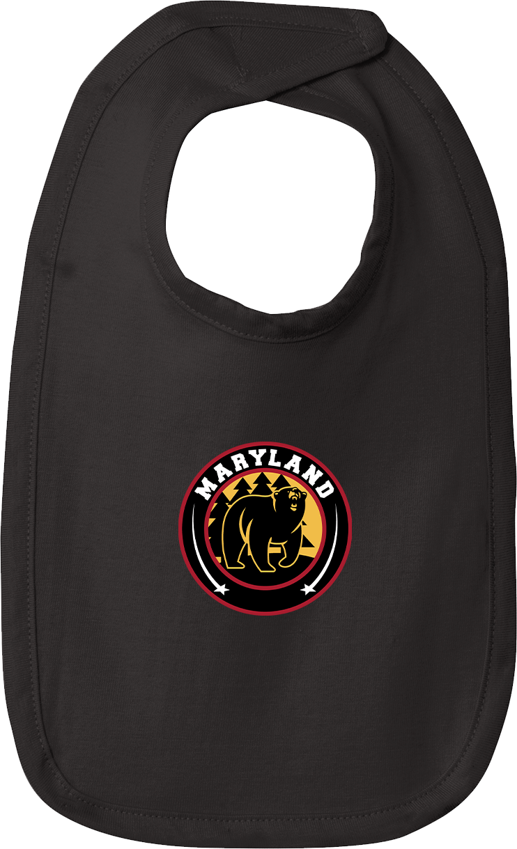 Maryland Black Bears Infant Premium Jersey Bib