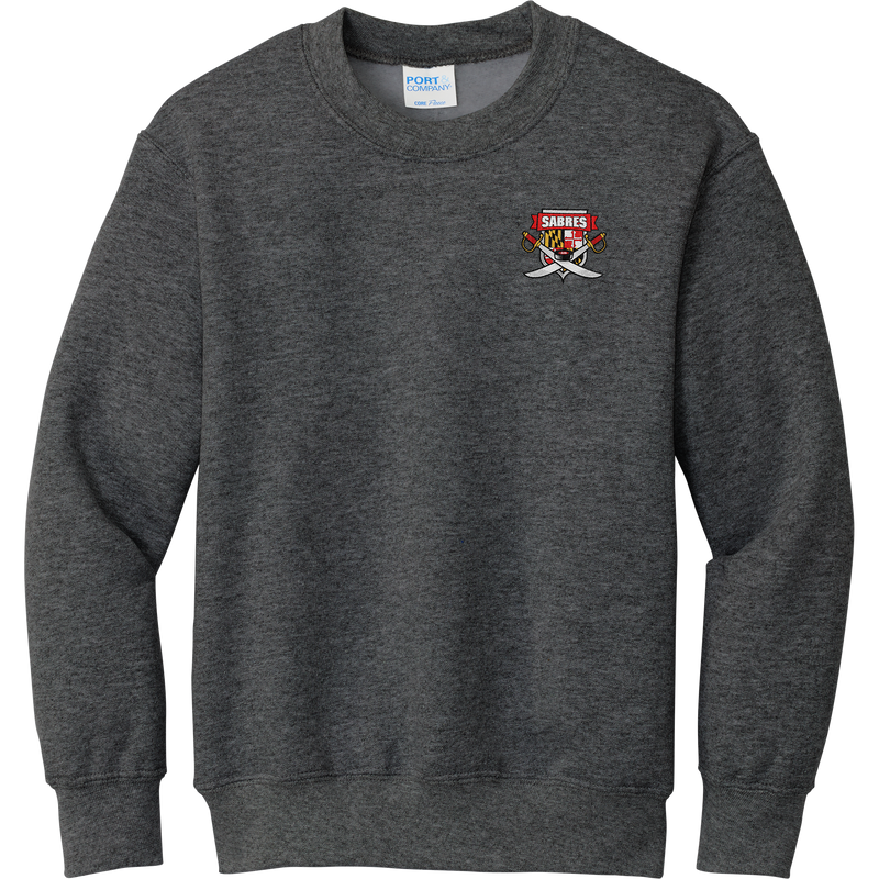 SOMD Sabres Youth Core Fleece Crewneck Sweatshirt