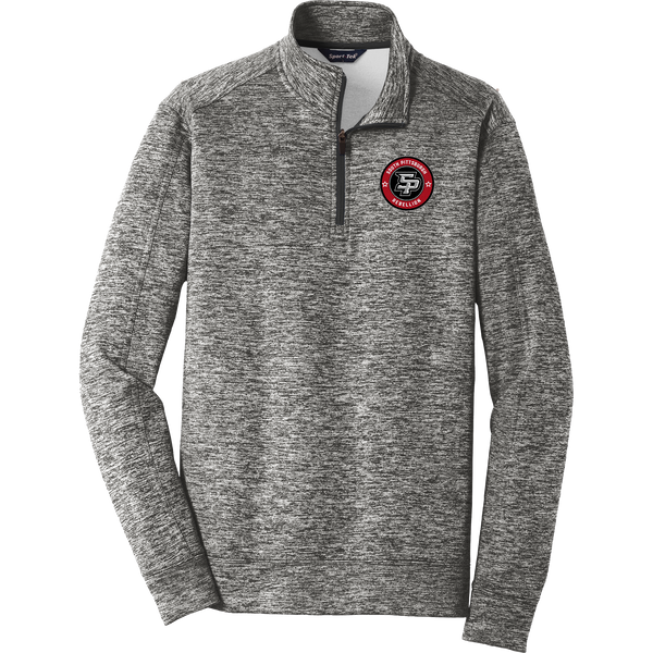 South Pittsburgh Rebellion PosiCharge Electric Heather Fleece 1/4-Zip Pullover