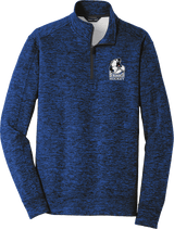 Berdnikov Bears PosiCharge Electric Heather Fleece 1/4-Zip Pullover