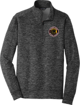 Maryland Black Bears PosiCharge Electric Heather Fleece 1/4-Zip Pullover