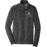 Navesink Figure Skating PosiCharge Electric Heather Fleece 1/4-Zip Pullover