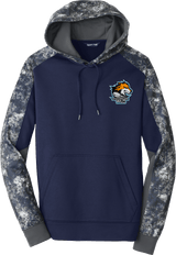 Woodridge Wild Sport-Wick Mineral Freeze Fleece Colorblock Hooded Pullover