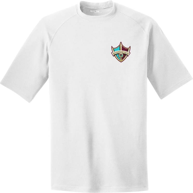 Delaware Ducks PosiCharge Tri-Blend Wicking Raglan Tee