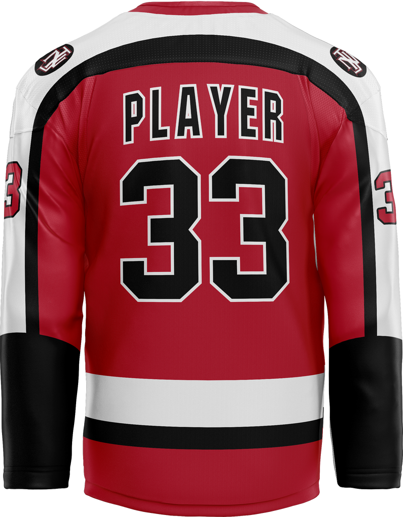 NJ Titans Tier 1 Bantam and Midgets Adult Player Sublimated Jersey