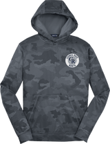 Council Rock North Youth Sport-Wick CamoHex Fleece Hooded Pullover