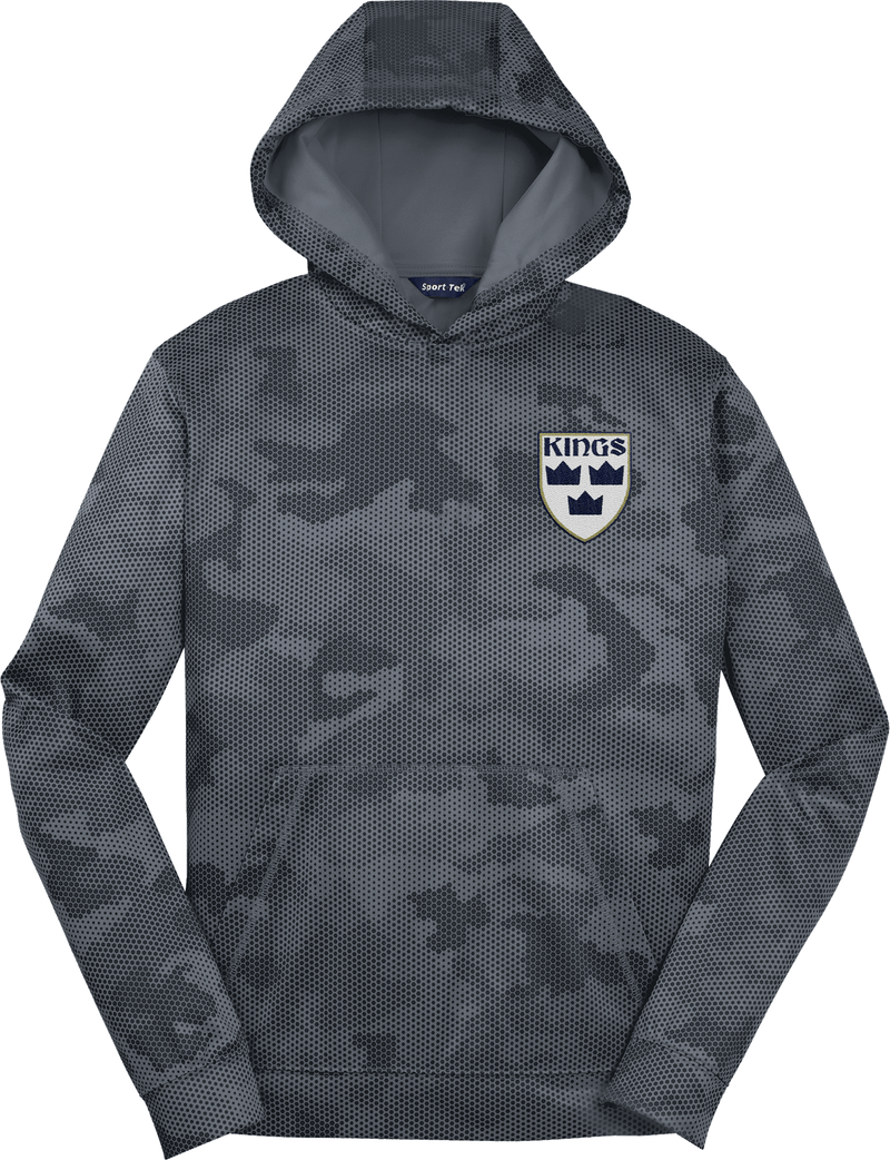 North Jersey Kings Youth Sport-Wick CamoHex Fleece Hooded Pullover