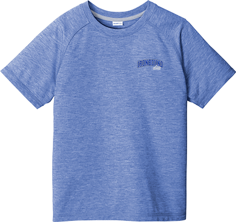 Ironbound Youth PosiCharge  Tri-Blend Wicking Raglan Tee